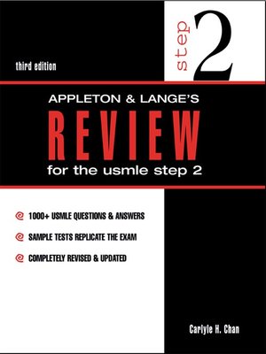 cover image of Appleton & Lange's Review for the USMLE Step 2